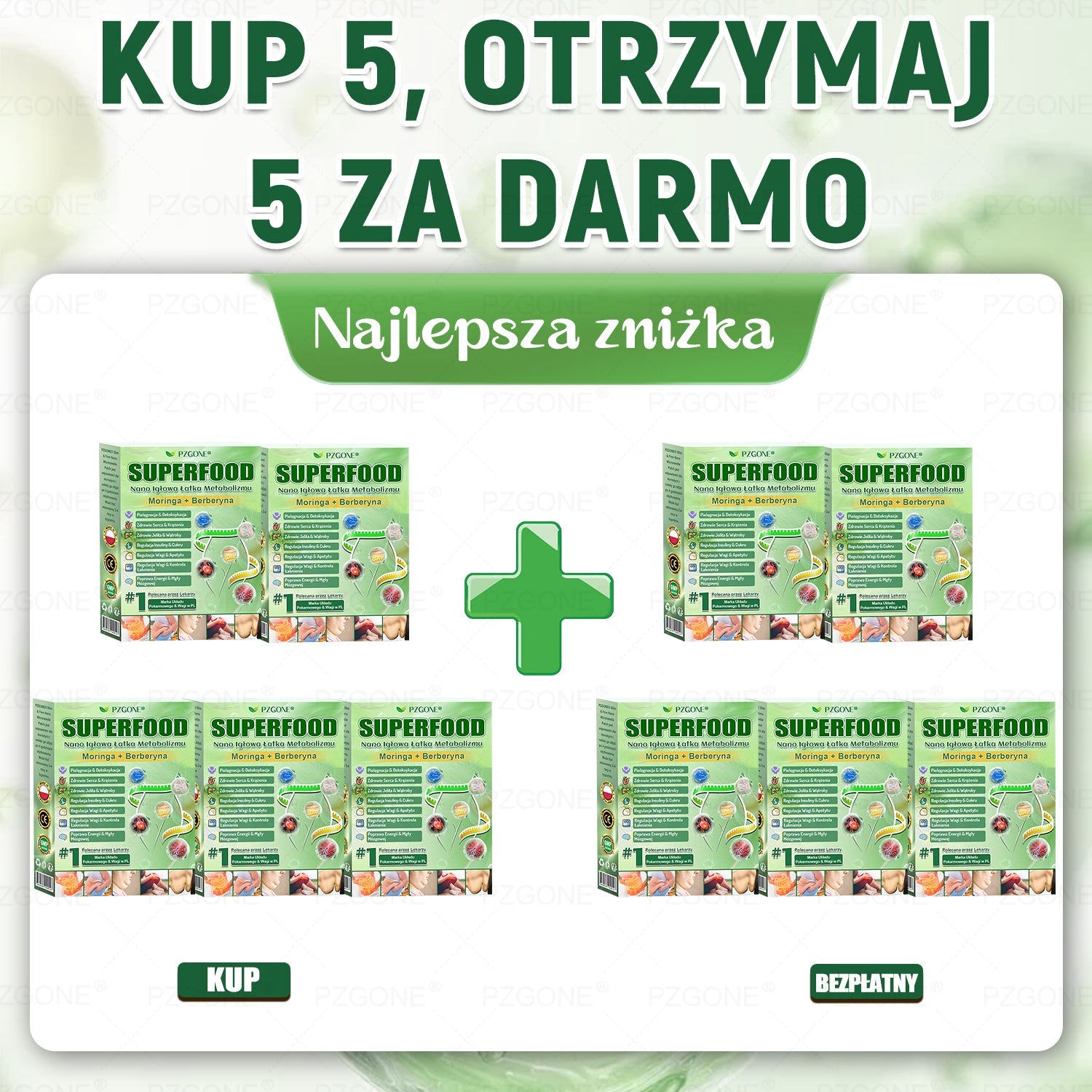 10 opakowań – Utrata nawet 41 kg